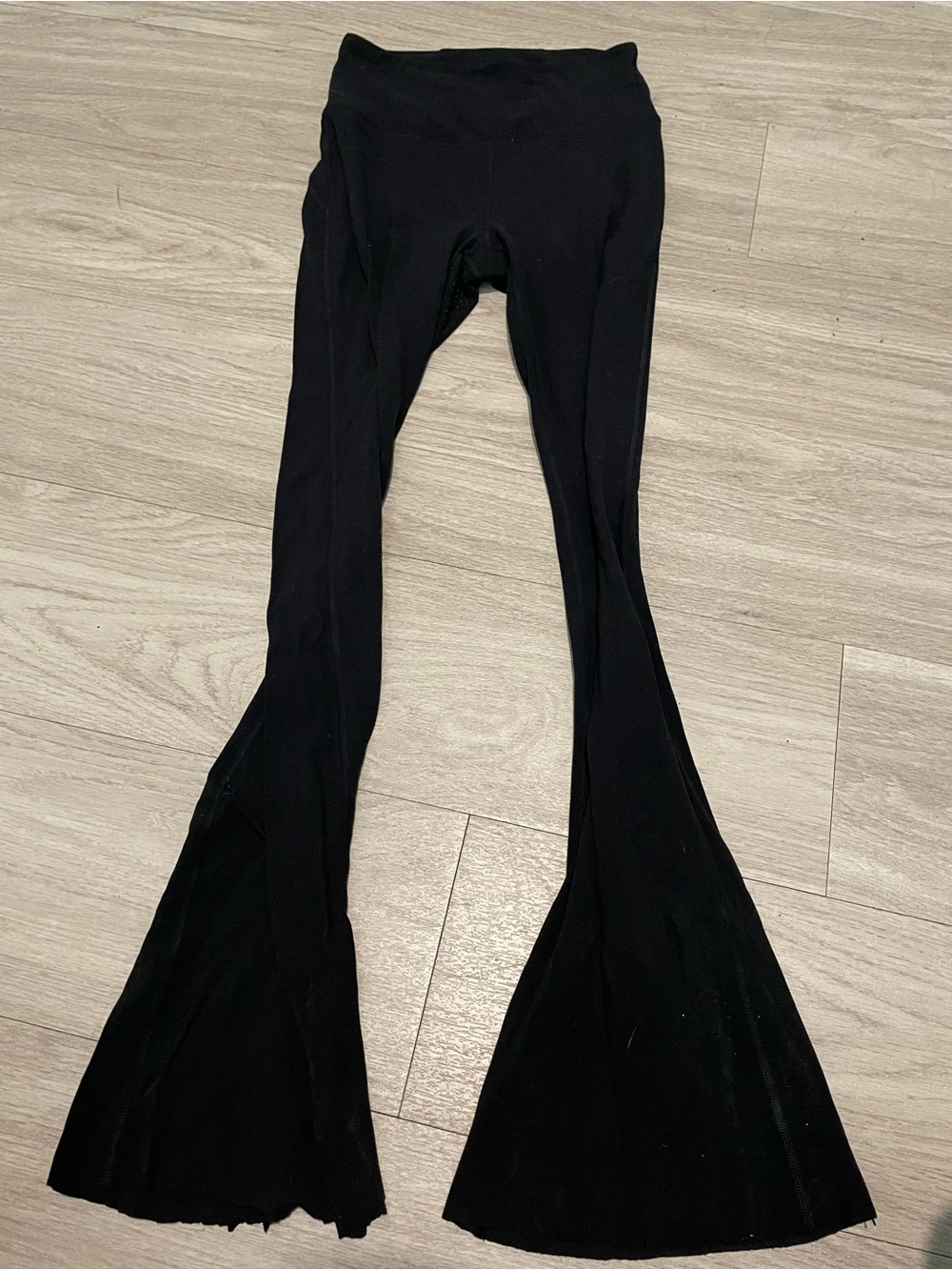 lululemon athletica Black Flare Leggings